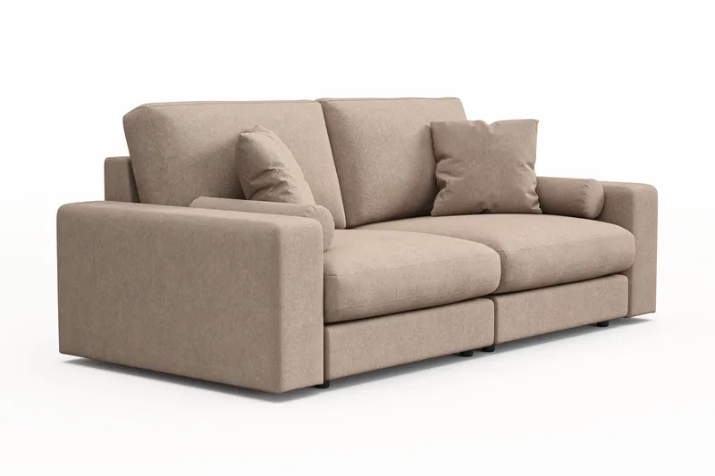 Adelsö by Gynning 3-seter Dyp Sofa i stoff - Beige - Møbler - Sofaer - 3 seter sofa