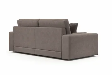 Adelsö by Gynning 3-seter Dyp Sofa i stoff - Brun - Møbler - Sofaer - 3 seter sofa