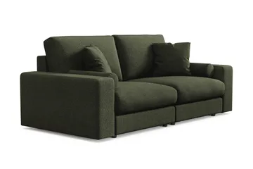 Adelsö by Gynning 3-seter Dyp Sofa i stoff - Grön - Møbler - Sofaer - 3 seter sofa