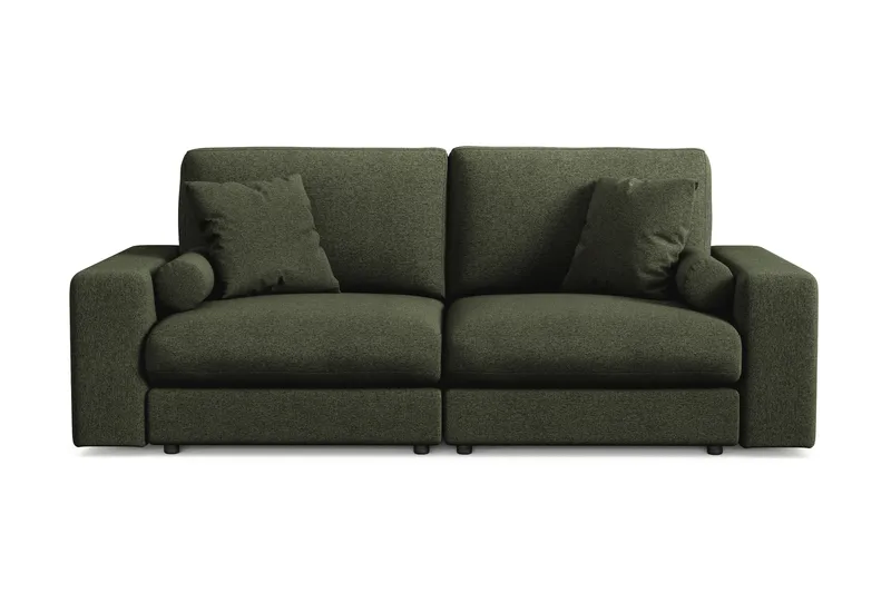 Adelsö by Gynning 3-seter Dyp Sofa i stoff - Grön - Møbler - Sofaer - 3 seter sofa