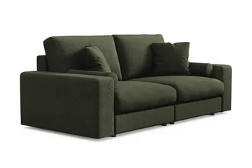 Adelsö by Gynning 3-seter Dyp Sofa i stoff - Grön - Møbler - Sofaer - 3 seter sofa
