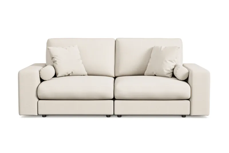 Adelsö by Gynning 3-seter Dyp Sofa i stoff - Lys beige - Møbler - Sofaer - 3 seter sofa