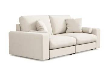 Adelsö by Gynning 3-seter Dyp Sofa i stoff - Lys beige - Møbler - Sofaer - 3 seter sofa