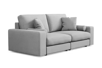 Adelsö by Gynning 3-seter Dyp Sofa i stoff - Lysegrå - Møbler - Sofaer - 3 seter sofa