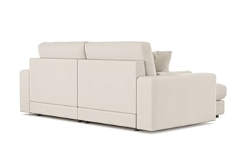 Adelsö by Gynning 3-seter Vendbar L-formet Dyp Divansofa i stoff - Lys beige - Møbler - Sofaer - Sofaer med sjeselong - 3 seters sofa med divan