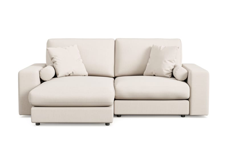 Adelsö by Gynning 3-seter Vendbar L-formet Dyp Divansofa i stoff - Lys beige - Møbler - Sofaer - Sofaer med sjeselong - 3 seters sofa med divan