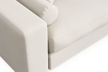 Adelsö by Gynning 3-seter Vendbar L-formet Dyp Divansofa i stoff - Lys beige - Møbler - Sofaer - Sofaer med sjeselong - 3 seters sofa med divan