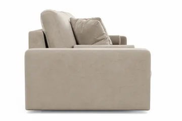 Adelsö by Gynning 4-seter Dyp Sofa i fløyel - Beige - Møbler - Sofaer - 4 seter sofa
