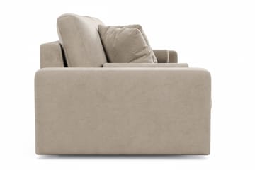 Adelsö by Gynning 4-seter Dyp Sofa i fløyel - Beige - Møbler - Sofaer - 4 seter sofa