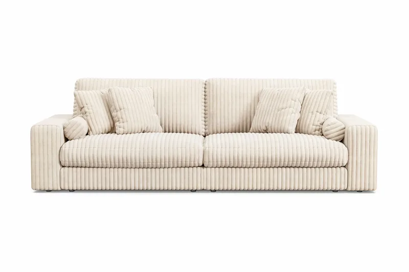 Adelsö by Gynning 4-seter Dyp Sofa i Manchester, Beige