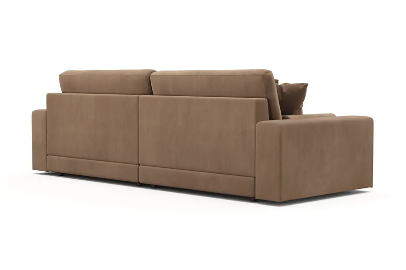 Adelsö by Gynning 4-seter Dyp Sofa i Manchester - Brun - Møbler - Sofaer - 4 seter sofa