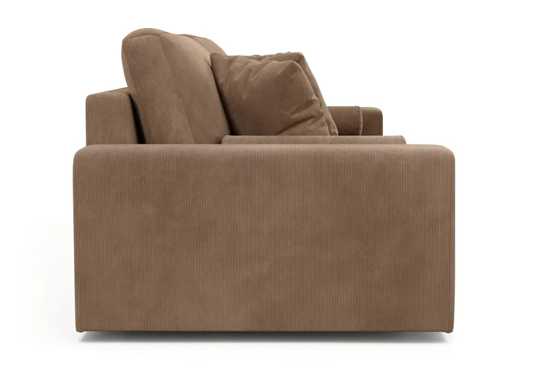 Adelsö by Gynning 4-seter Dyp Sofa i Manchester - Brun - Møbler - Sofaer - 4 seter sofa
