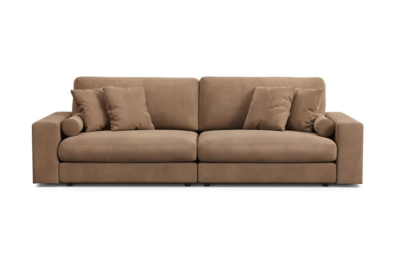 Adelsö by Gynning 4-seter Dyp Sofa i Manchester, Brun