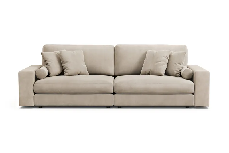 Adelsö by Gynning 4-seter Dyp Sofa i Manchester, Greige