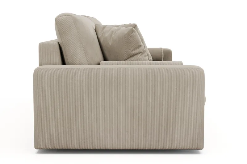 Adelsö by Gynning 4-seter Dyp Sofa i Manchester - Greige - Møbler - Sofaer - 4 seter sofa