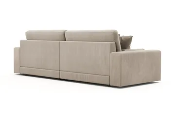 Adelsö by Gynning 4-seter Dyp Sofa i Manchester - Greige - Møbler - Sofaer - 4 seter sofa