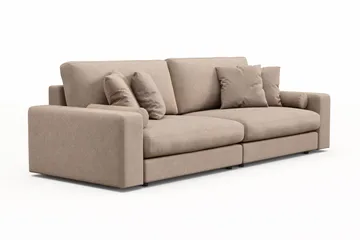Adelsö by Gynning 4-seter Dyp Sofa i stoff - Beige - Møbler - Sofaer - 4 seter sofa