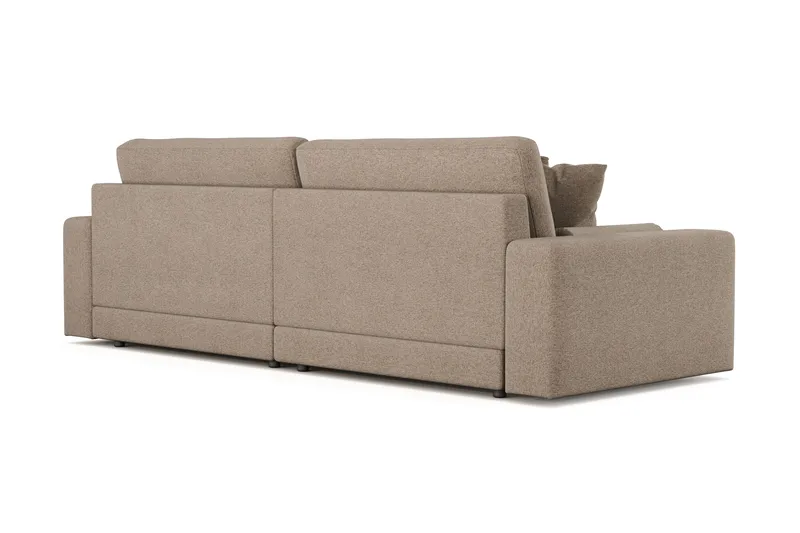 Adelsö by Gynning 4-seter Dyp Sofa i stoff - Brun - Møbler - Sofaer - 4 seter sofa