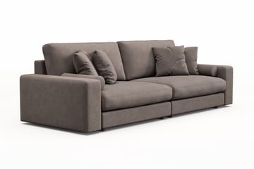 Adelsö by Gynning 4-seter Dyp Sofa i stoff - Brun - Møbler - Sofaer - 4 seter sofa