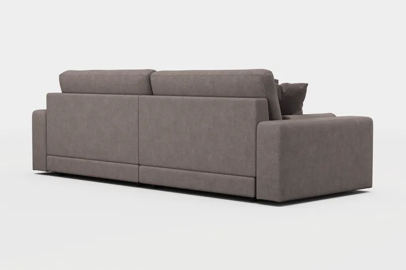 Adelsö by Gynning 4-seter Dyp Sofa i stoff - Brun - Møbler - Sofaer - 4 seter sofa