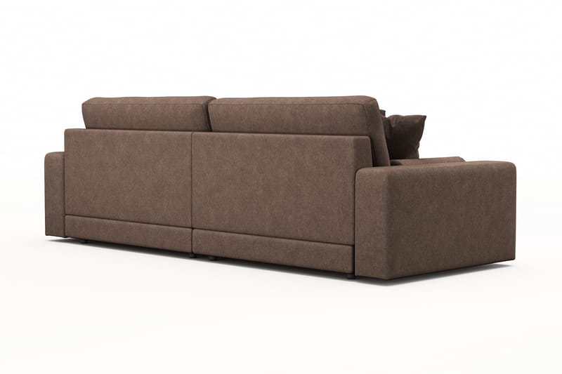 Adelsö by Gynning 4-seter Dyp Sofa i stoff - Brun - Møbler - Sofaer - 4 seter sofa
