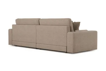 Adelsö by Gynning 4-seter Dyp Sofa i stoff - Brun - Møbler - Sofaer - 4 seter sofa