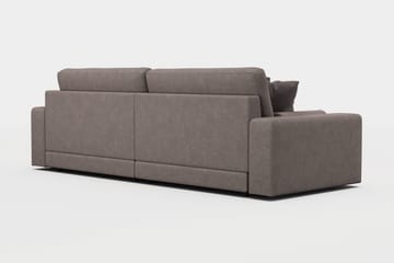 Adelsö by Gynning 4-seter Dyp Sofa i stoff - Brun - Møbler - Sofaer - 4 seter sofa