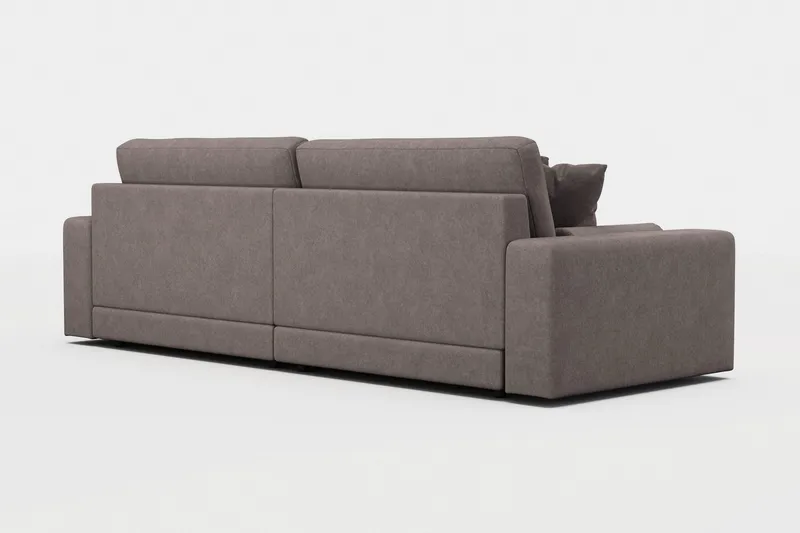Adelsö by Gynning 4-seter Dyp Sofa i stoff - Brun - Møbler - Sofaer - 4 seter sofa
