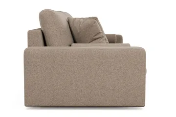 Adelsö by Gynning 4-seter Dyp Sofa i stoff - Brun - Møbler - Sofaer - 4 seter sofa
