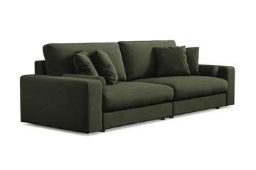 Adelsö by Gynning 4-seter Dyp Sofa i stoff - Grön - Møbler - Sofaer - 4 seter sofa
