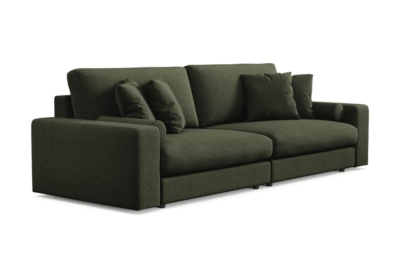 Adelsö by Gynning 4-seter Dyp Sofa i stoff - Grön - Møbler - Sofaer - 4 seter sofa