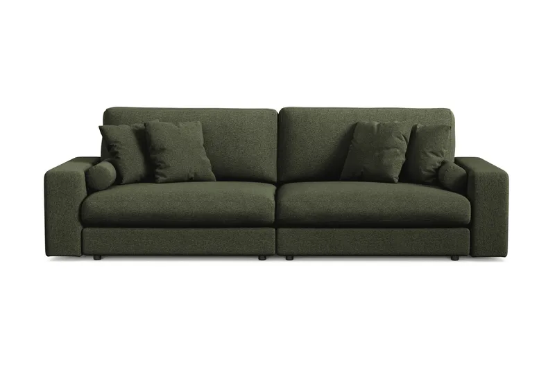 Adelsö by Gynning 4-seter Dyp Sofa i stoff - Grön - Møbler - Sofaer - 4 seter sofa
