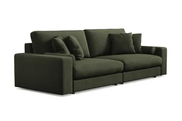 Adelsö by Gynning 4-seter Dyp Sofa i stoff - Grön - Møbler - Sofaer - 4 seter sofa