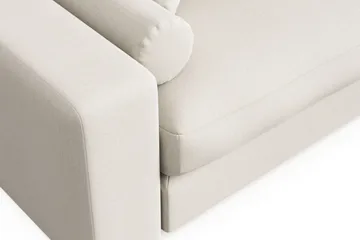 Adelsö by Gynning 4-seter Vendbar L-formet Dyp Divansofa i stoff - Lys beige - Møbler - Sofaer - Sofaer med sjeselong - 4 seters sofa med divan