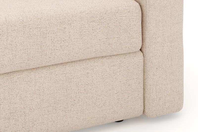 Alnaryd 2-3seters Sofa med Nedfellbar Armlene - Beige - Møbler - Sofaer - 2 seter sofa