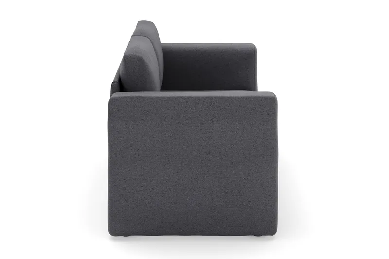 Alnaryd 2-3seters Sofa med Nedfellbar Armlene - Grå - Møbler - Sofaer - 2 seter sofa