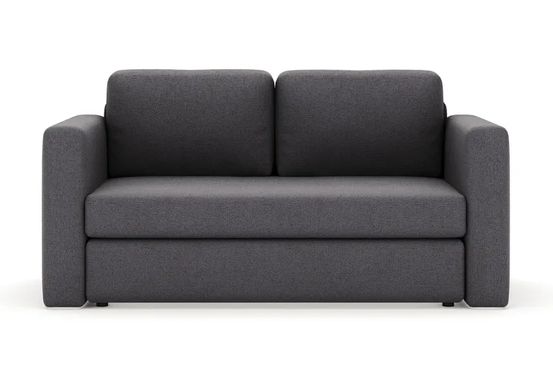 Alnaryd 2-3seters Sofa med Nedfellbar Armlene, Grå