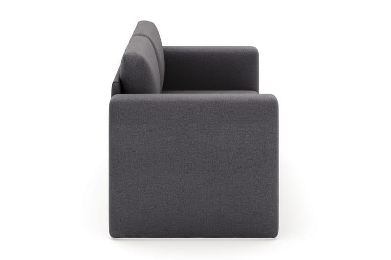 Alnaryd 2-3seters Sofa med Nedfellbar Armlene - Grå - Møbler - Sofaer - 2 seter sofa