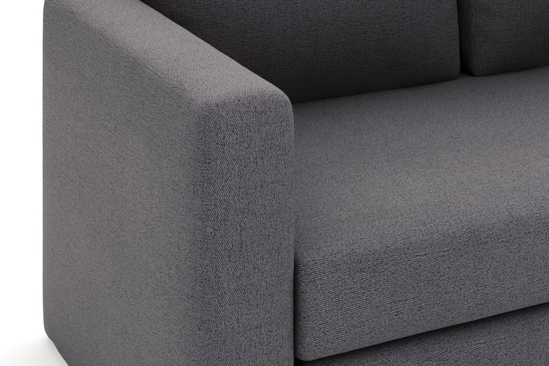 Alnaryd 2-3seters Sofa med Nedfellbar Armlene - Grå - Møbler - Sofaer - 2 seter sofa