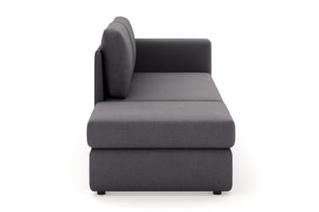 Alnaryd 2-3seters Sofa med Nedfellbar Armlene - Grå - Møbler - Sofaer - 2 seter sofa