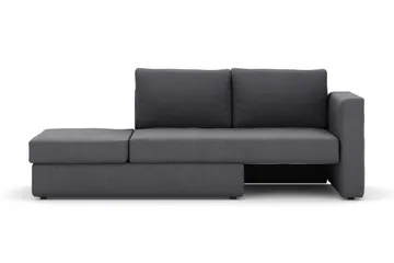 Alnaryd 2-3seters Sofa med Nedfellbar Armlene - Grå - Møbler - Sofaer - 2 seter sofa