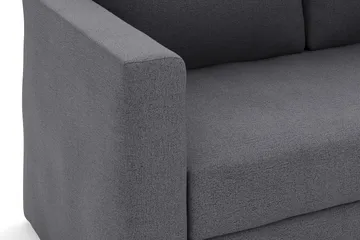 Alnaryd 2-3seters Sofa med Nedfellbar Armlene - Grå - Møbler - Sofaer - 2 seter sofa