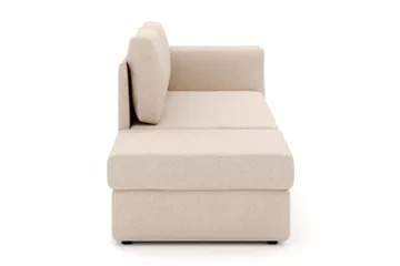 Alnaryd 2-3seters Sovesofa med Nedfellbar Armlene - Beige - Møbler - Sofaer - Sovesofaer - 2 seters sovesofa