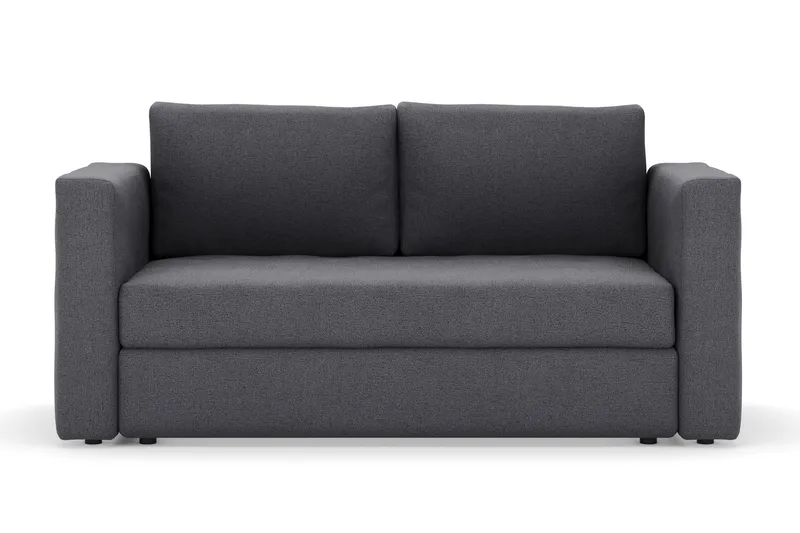 Alnaryd 2-3seters Sovesofa med Nedfellbar Armlene, Grå