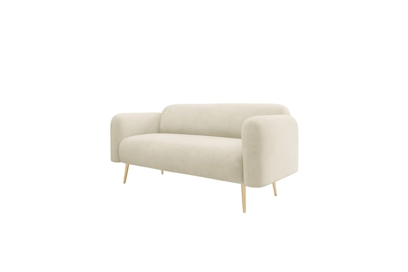 Alros Soffa 2-sits - Beige - Møbler - Sofaer - Fløyelssofaer