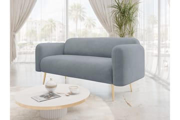 Alros Soffa 2-sits - Grå - Møbler - Sofaer - Fløyelssofaer
