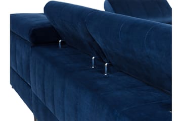 Amshyttan Sofa med Sjeselong 3-seter - Grønn - Møbler - Sofaer - Fløyelssofaer