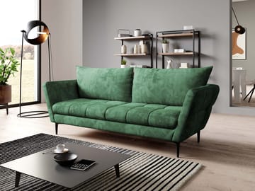 Ancienne 3-seters sofa - grønn - Møbler - Sofaer - 2 seter sofa