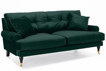 Andrew 2-seters Fløyelssofa - Grønn - Møbler - Sofaer - Fløyelssofaer