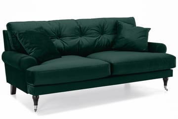 Andrew 2-seters Fløyelssofa - Grønn - Møbler - Sofaer - Fløyelssofaer